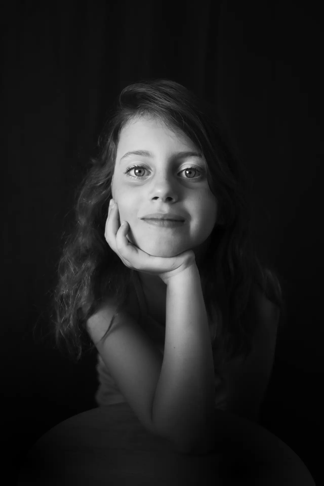 portrait albertville studio noir et blanc
